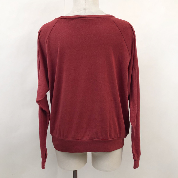 Obey Red Graphic Sweatshirt - Picture 2 of 3